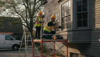 Plumber repairing a pipe in Warwick, RI for reliable plumbing service