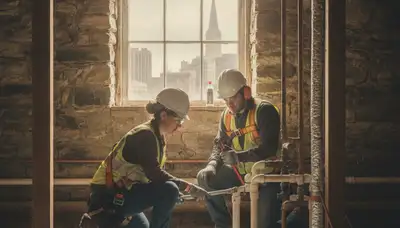 Professional plumber repairing a pipe in Warwick, RI for fast plumbing repair services