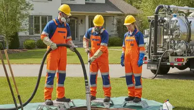 Septic tank cleaning service in Warwick, RI by On Call Plumbers