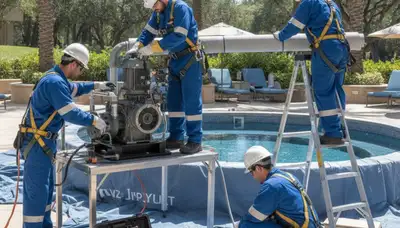 Spa repair service in Warwick, RI for home spa plumbing maintenance and leak fixes