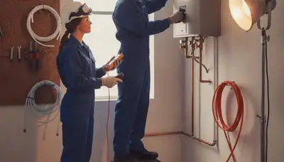 Tankless water heater installation service in Warwick, RI for efficient, endless hot water
